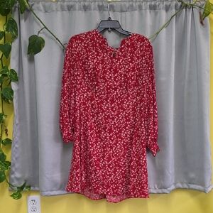 H&M Red Dress With Hearts
